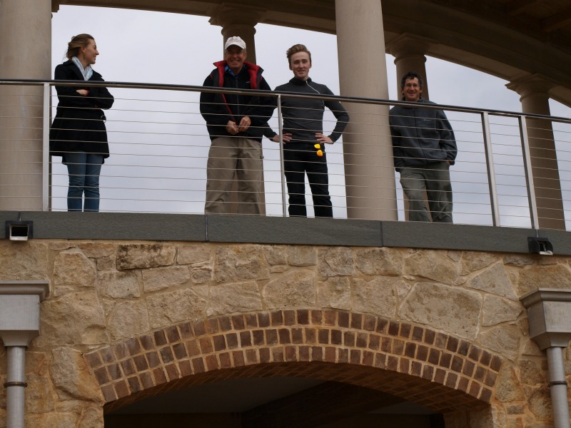 Fiona, Jim, Sinclair and Dan